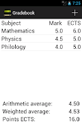 Gradebook 스크린샷 6