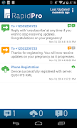 RapidPro - SMS Channel screenshot 1
