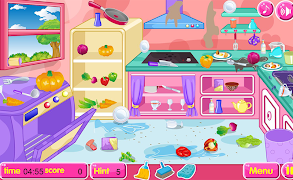 Kitchen restaurant cleanup penulis hantaran