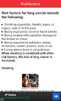 Lung Cancer Awareness screenshot 3