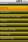 2 Schermata Dog Training