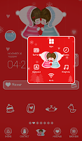 뽀뽀해요 도돌런처테마 imagem de tela 1