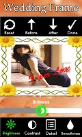 Wedding Frame Smooth Camera screenshot 2