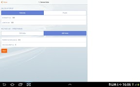 برنامه‌نما Nexans EASYCALC عکس از صفحه