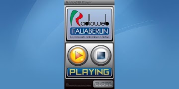 RadioWeb ITALIA BERLIN Player screenshot 2