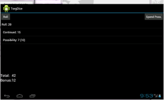 TorgDice screenshot 2