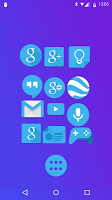 Blue - Icon Pack скриншот 2