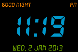 Smart LED Clock 포스터