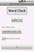 Word Clock captura de pantalla 1