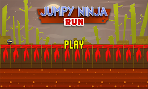 Jumpy Ninja Run Cartaz