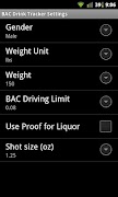 برنامهنما BAC Drink Tracker عکس از صفحه