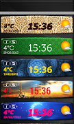 Islam Clock Weather Widget capture d'écran 1