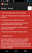 برنامه‌نما Encrypted عکس از صفحه