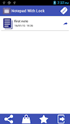 Notepad With Lock ภาพหน้าจอ 4
