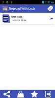 Notepad With Lock capture d'écran 4