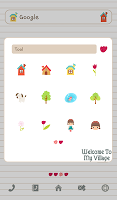 lily(우리마을) 도돌런처 테마 imagem de tela 2