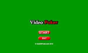Video Poker screenshot 2