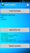 Send Location- GPS Tracker captura de pantalla 2
