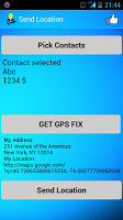 Send Location- GPS Tracker Ekran Görüntüsü 2