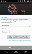 Network Faculty App ภาพหน้าจอ 1