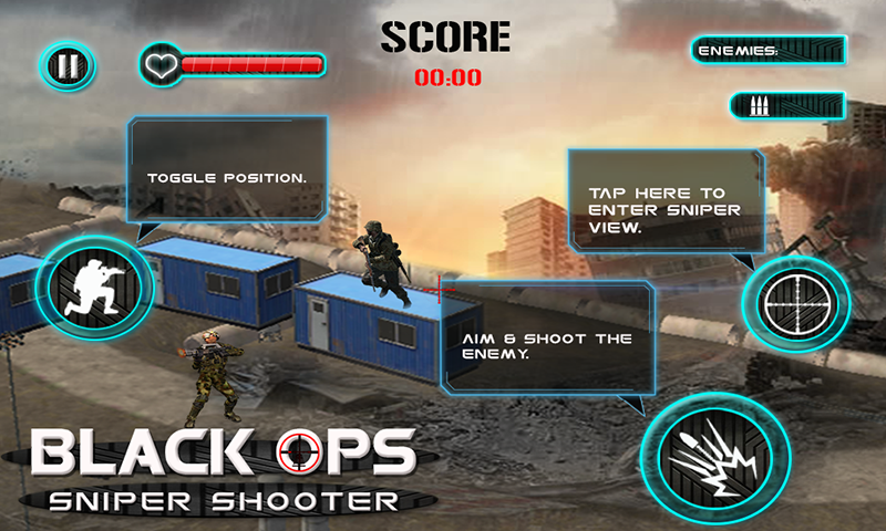 Black Ops Sniper Shooter APK Herunterladen