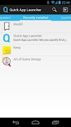 Quick App Launcher تصوير الشاشة 1