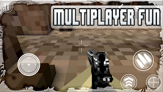 Block War Multiplayer FPS Fun स्क्रीनशॉट 1