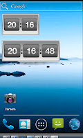 پوستر Retro Clock Widget