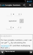 Complex Numbers Calculator capture d'écran 1