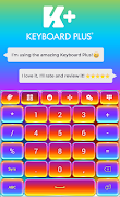 Keyboard Crazy Color screenshot 1