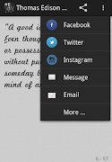 Thomas Edison Quotes Pro تصوير الشاشة 2