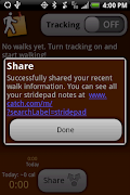 stridepad screenshot 1