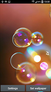 Soap Bubbles Live Wallpaper screenshot 1