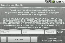 برنامه‌نما Count Scan and Send عکس از صفحه