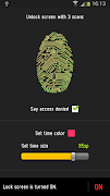 Unlock With Fingerprint captura de pantalla 1