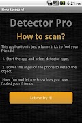 3 Schermata Detector Prank