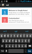 برنامه‌نما Simply Notes Free - Notepad عکس از صفحه