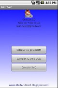 GestCalc - Idade Gestacional Cartaz