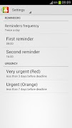 Deadlines Reminder 스크린샷 4