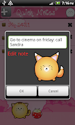Quick Cute Notes capture d'écran 1