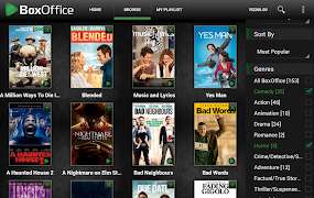 برنامه‌نما BoxOffice عکس از صفحه
