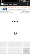 Morse Code Trainer screenshot 2