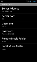 SSH Music Sync Free captura de pantalla 2