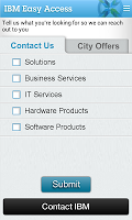 IBM Easy Access imagem de tela 1