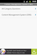 1 Schermata Content Management System(CMS)