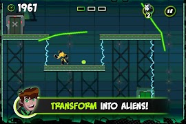 Ben 10 Cavern Run Lite captura de pantalla 4