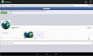 ObBrowser - A WEB client স্ক্রিনশট 1