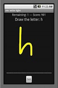 ABC Write Right - Skill Game screenshot 1