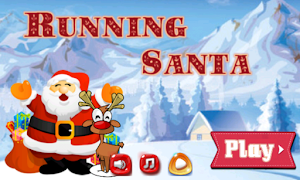 پوستر Running Santa