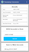 Timestamp Conversion screenshot 2